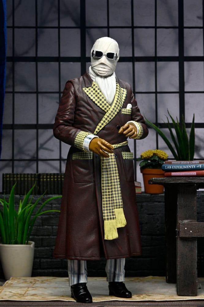 Action figure Universal Monsters Ultimate Invisible Man (Kemp House) (Colore) 18 cm