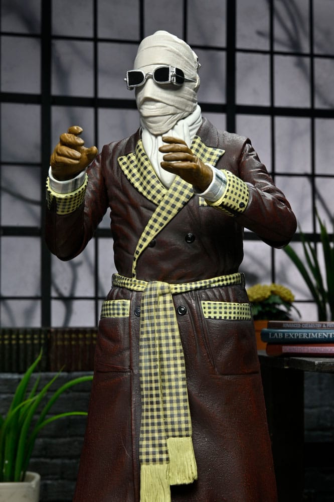 Action figure Universal Monsters Ultimate Invisible Man (Kemp House) (Colore) 18 cm