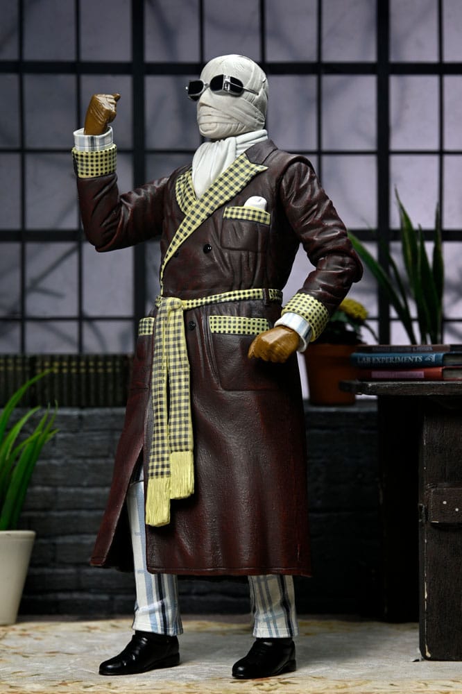 Action figure Universal Monsters Ultimate Invisible Man (Kemp House) (Colore) 18 cm