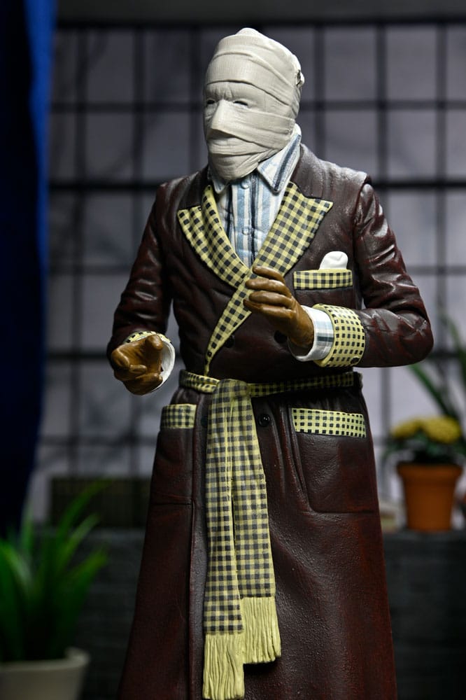 Action figure Universal Monsters Ultimate Invisible Man (Kemp House) (Colore) 18 cm