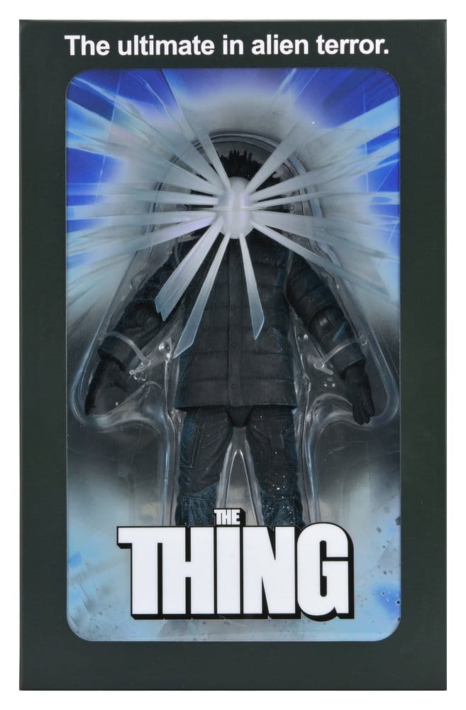 The Thing Clothed Action Figure The Thing Poster Series 18 cm