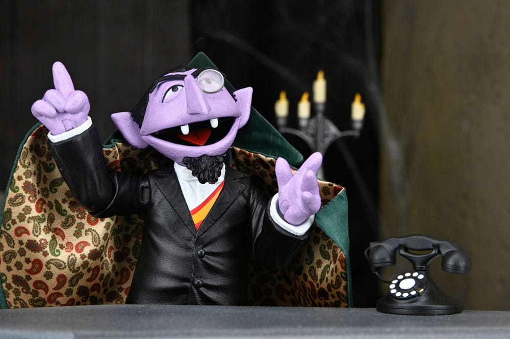 Sesame Street Action Figure Ultimate The Count 17 cm