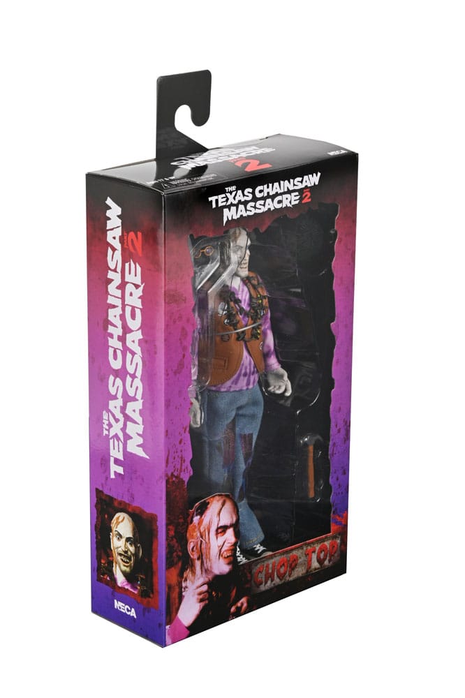 Texas Chainsaw Massacre 2 Clothed Action Figure Chop Top 20 cm