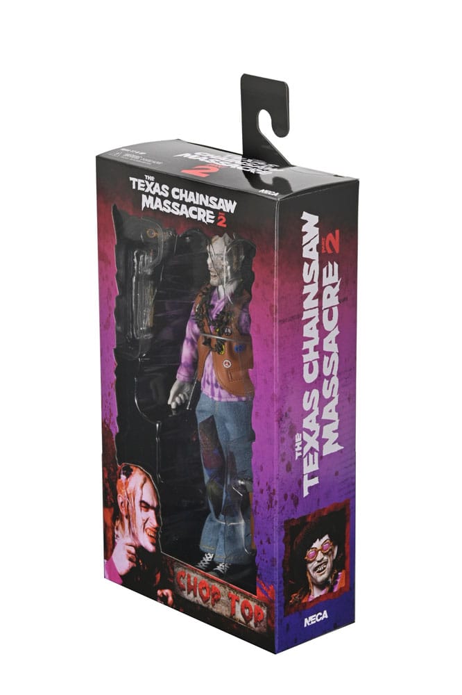Texas Chainsaw Massacre 2 Clothed Action Figure Chop Top 20 cm