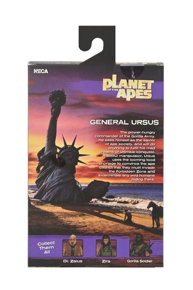 Planet of the Apes Action Figures 18 cm General Ursus Legacy Series