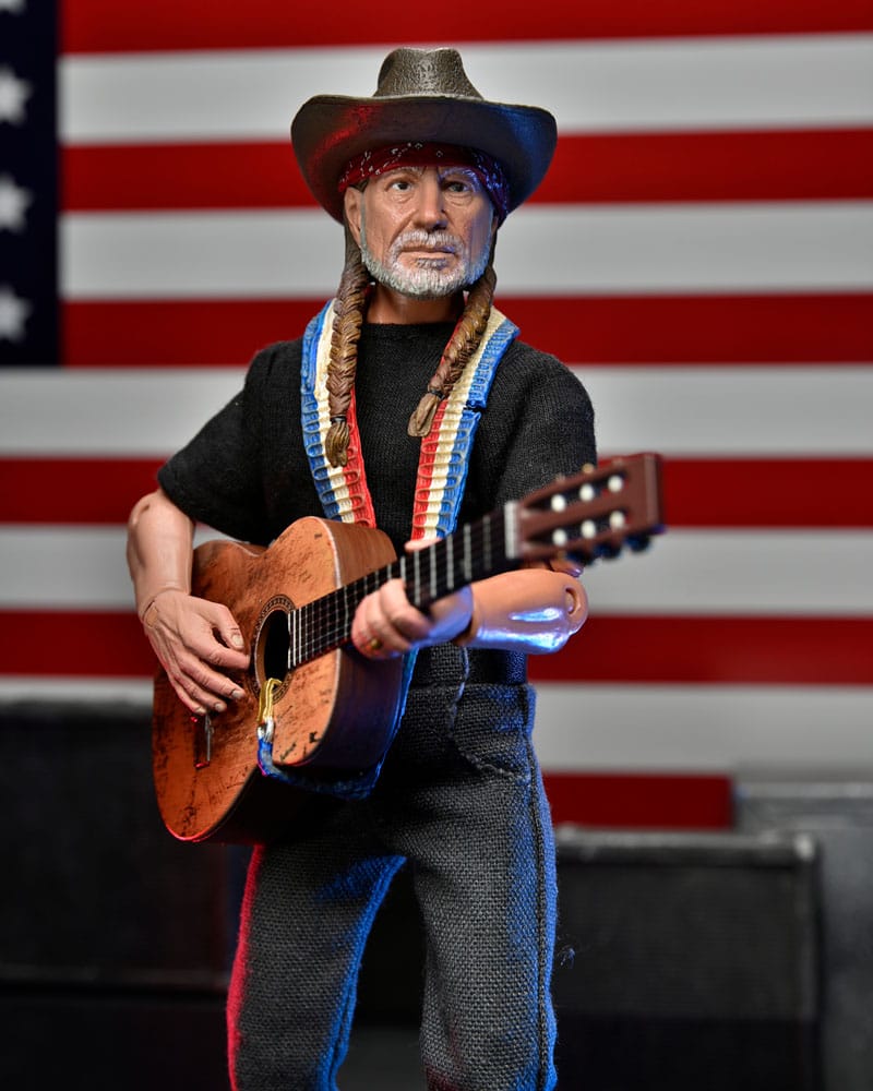 Willie Nelson Action Figure vestita 20 cm