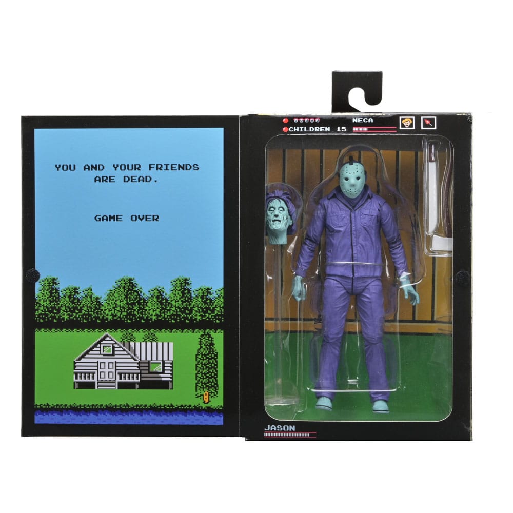 Friday the 13th Action Figure Jason Theme Music Edition (Classic Video Game Appearance) 18 cm