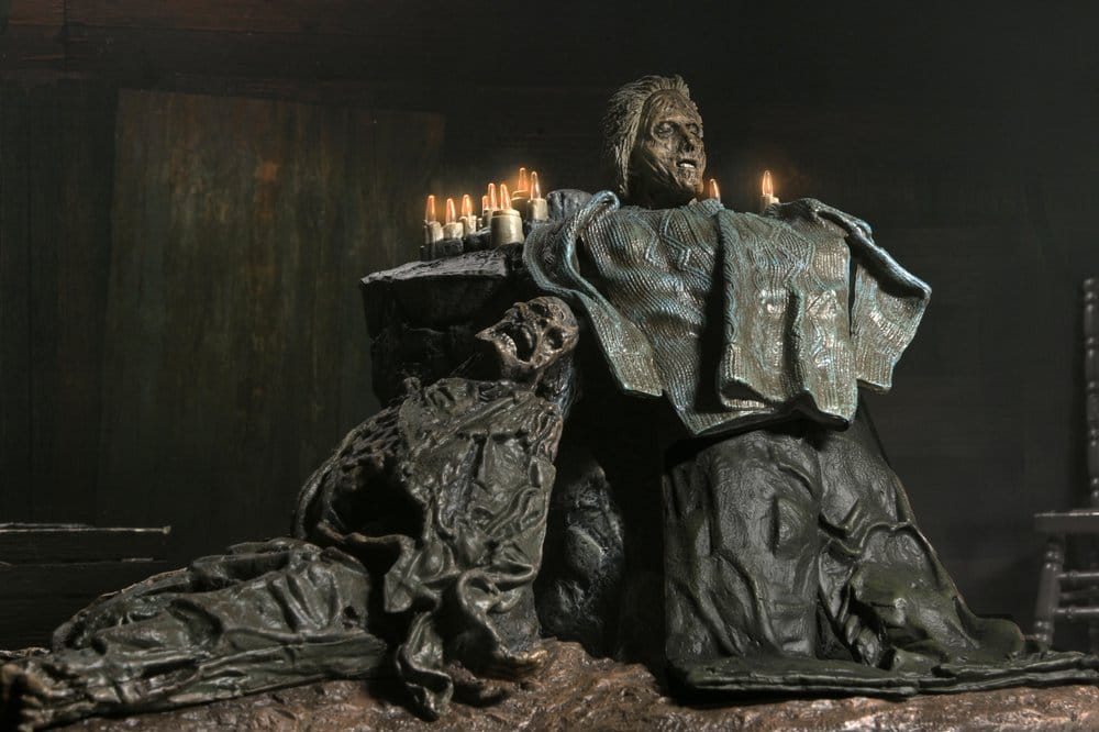 Friday the 13th: The Game Diorama Trenchcoat with Spikes Inferno Room Deluxe Set