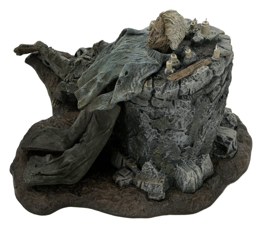 Friday the 13th: The Game Diorama Trenchcoat with Spikes Inferno Room Deluxe Set