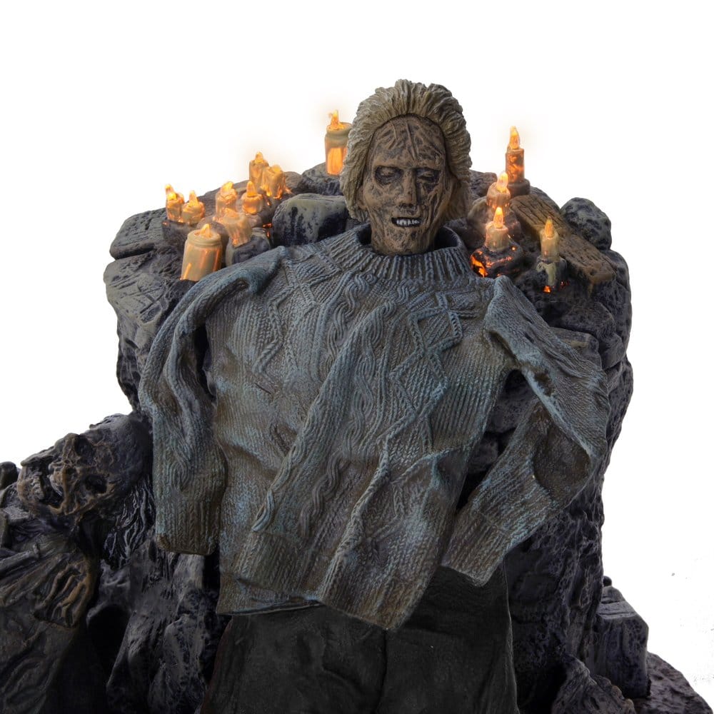 Friday the 13th: The Game Diorama Trenchcoat with Spikes Inferno Room Deluxe Set