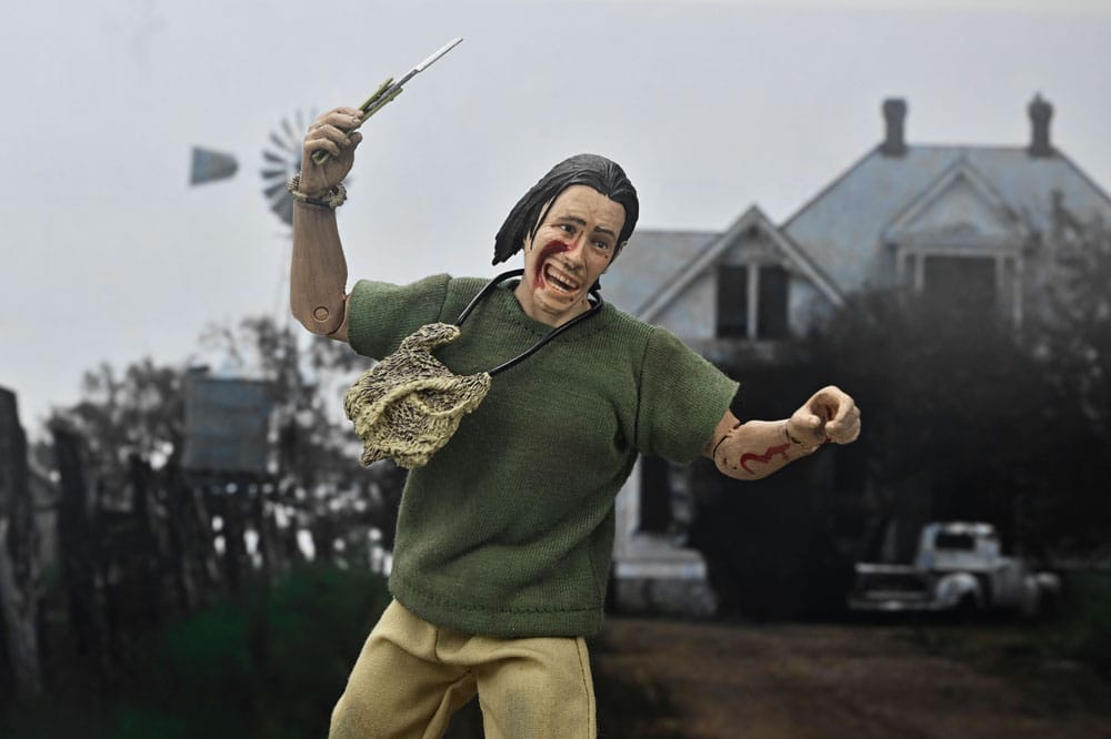 Texas Chainsaw Massacre Clothed Action Figure The Hitchhiker 50th Anniversary 20cm