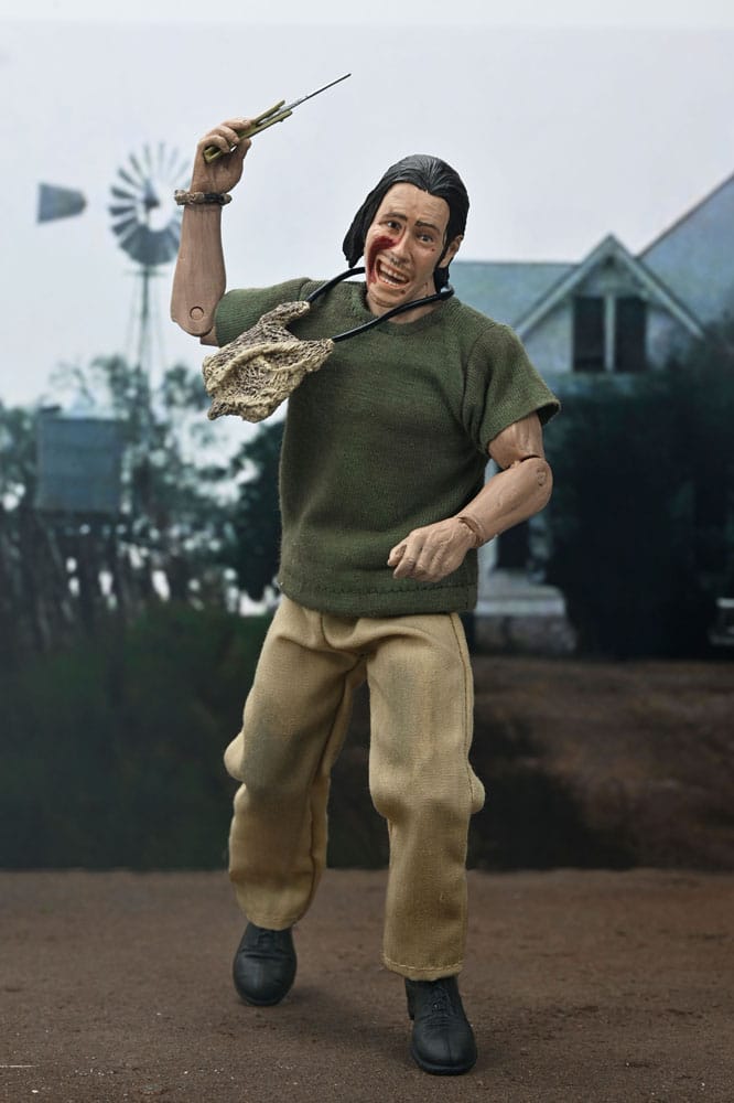 Texas Chainsaw Massacre Clothed Action Figure The Hitchhiker 50th Anniversary 20cm