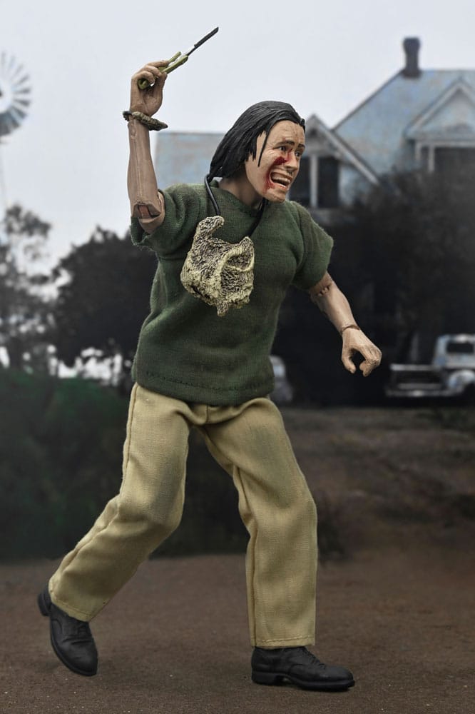Texas Chainsaw Massacre Clothed Action Figure The Hitchhiker 50th Anniversary 20cm