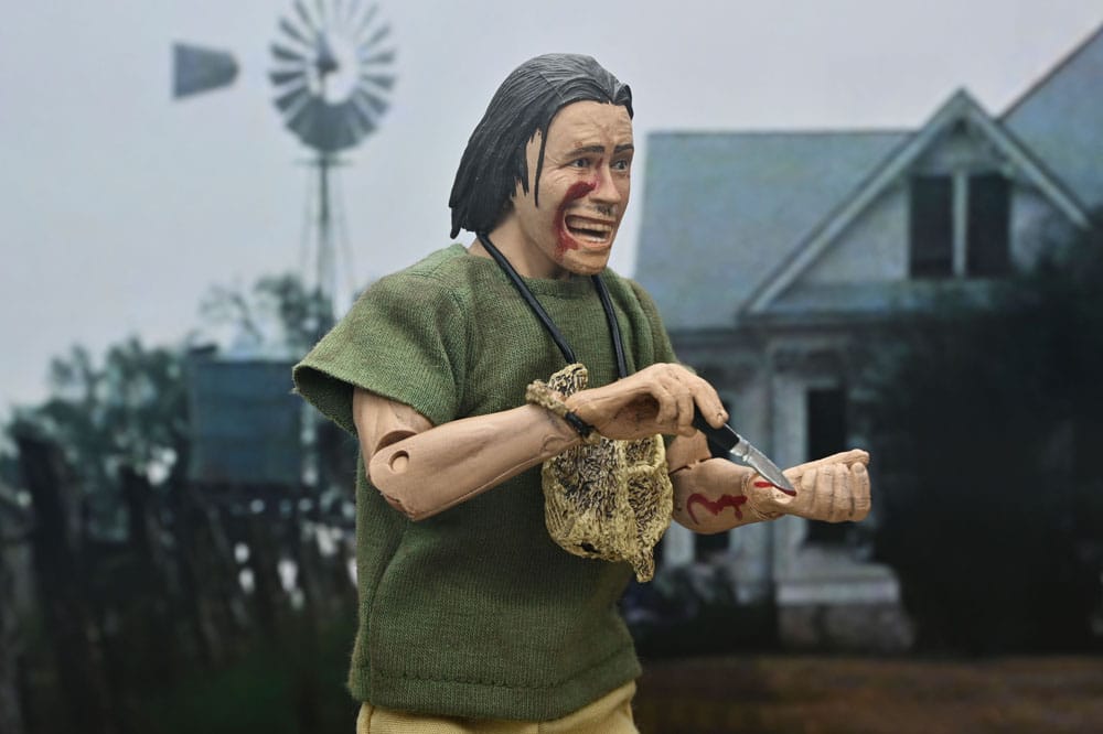 Texas Chainsaw Massacre Clothed Action Figure The Hitchhiker 50th Anniversary 20cm