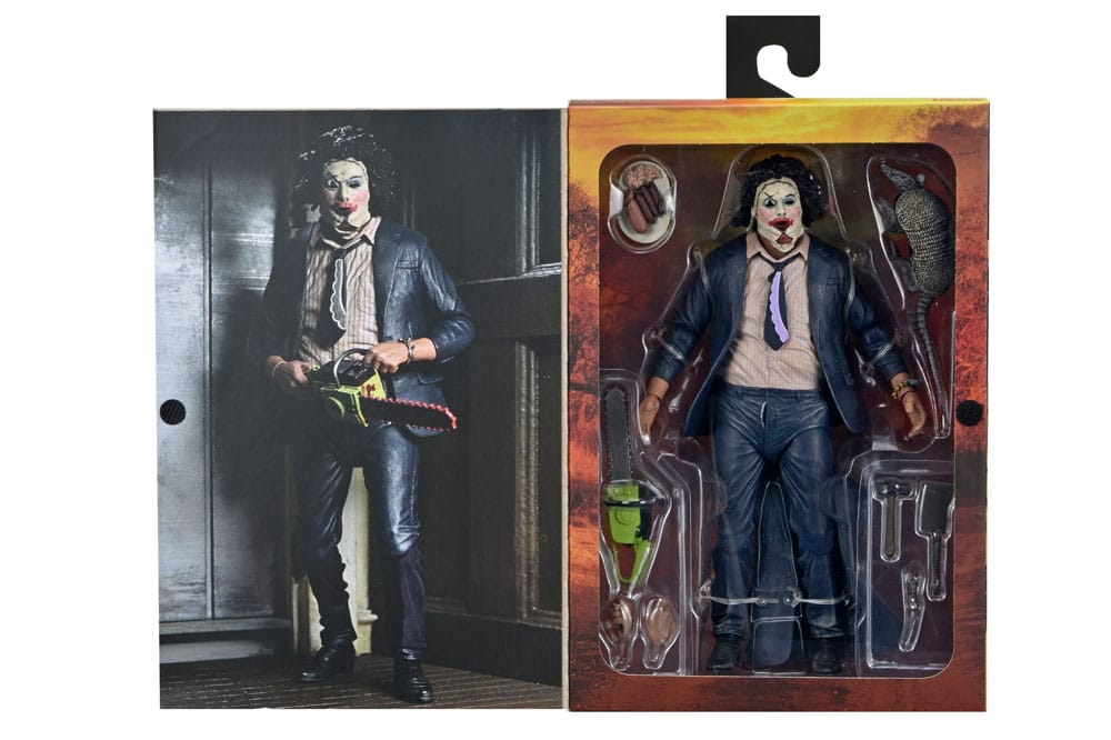 Texas Chainsaw Massacre Action Figure Ultimate Pretty Woman Leatherface 50th Anniversary 18 cm