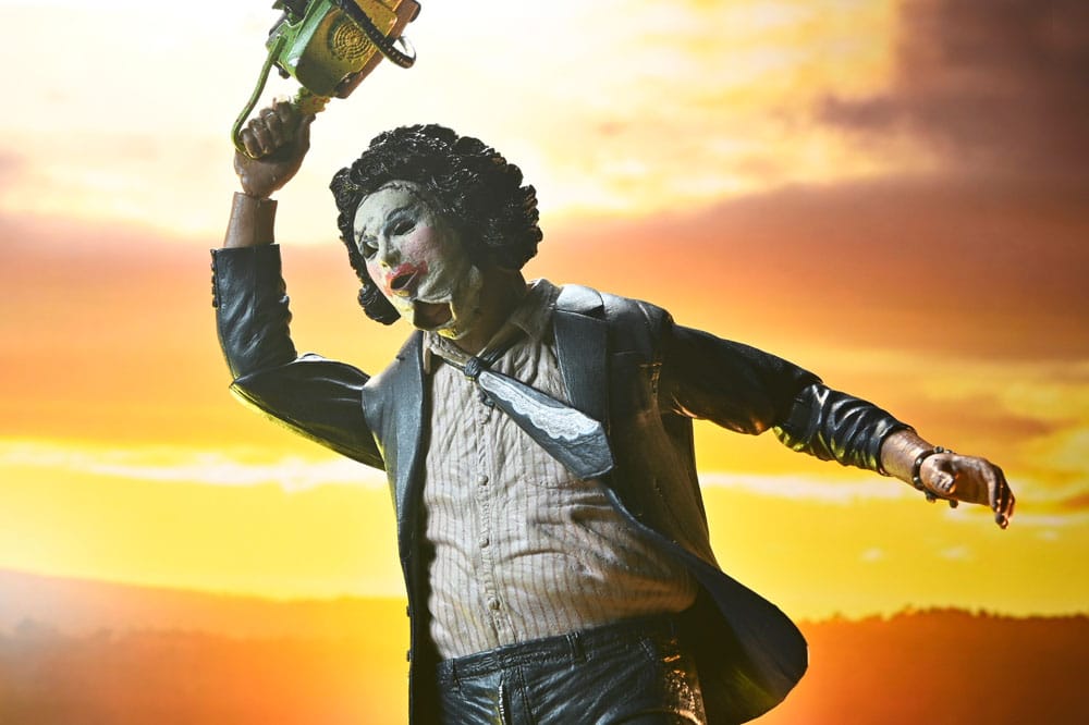Texas Chainsaw Massacre Action Figure Ultimate Pretty Woman Leatherface 50th Anniversary 18 cm