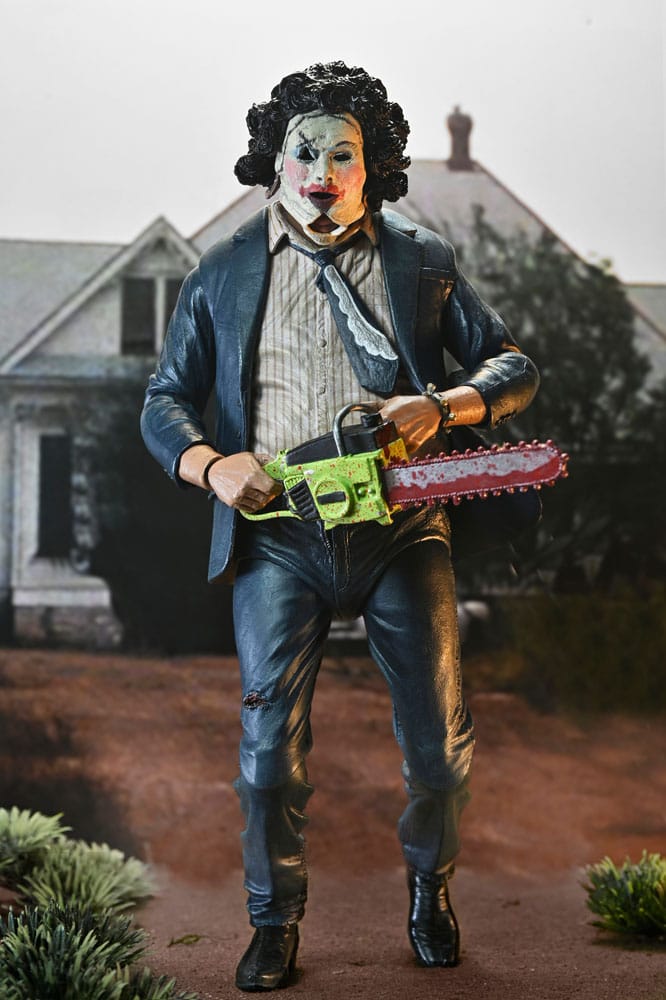 Texas Chainsaw Massacre Action Figure Ultimate Pretty Woman Leatherface 50th Anniversary 18 cm