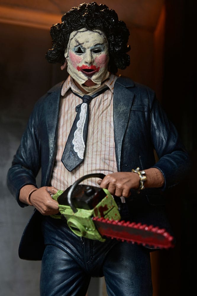 Texas Chainsaw Massacre Action Figure Ultimate Pretty Woman Leatherface 50th Anniversary 18 cm