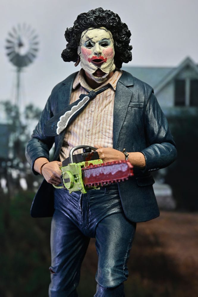 Texas Chainsaw Massacre Action Figure Ultimate Pretty Woman Leatherface 50th Anniversary 18 cm