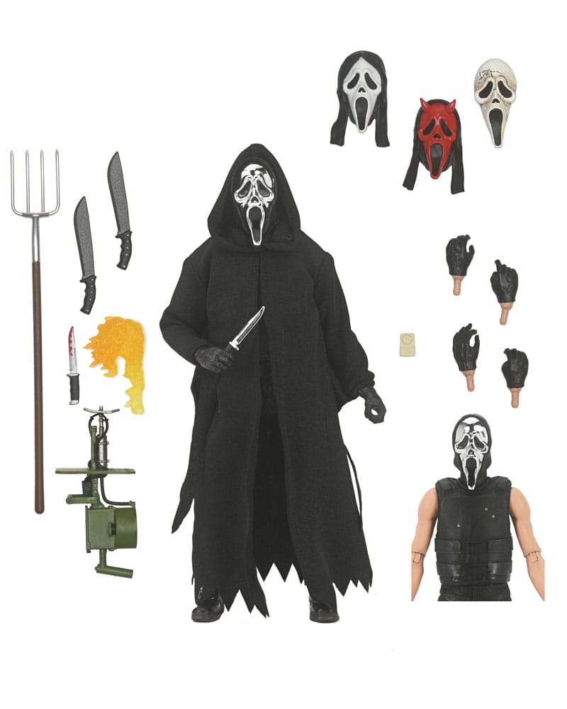 Ghost Face Ultimate Action Figure Ghost Face Inferno 18 cm