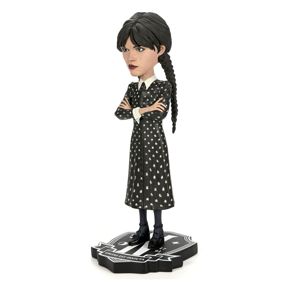 Mercoledì Testa Bobble-Head Knocker Mercoledì Addams 21 cm