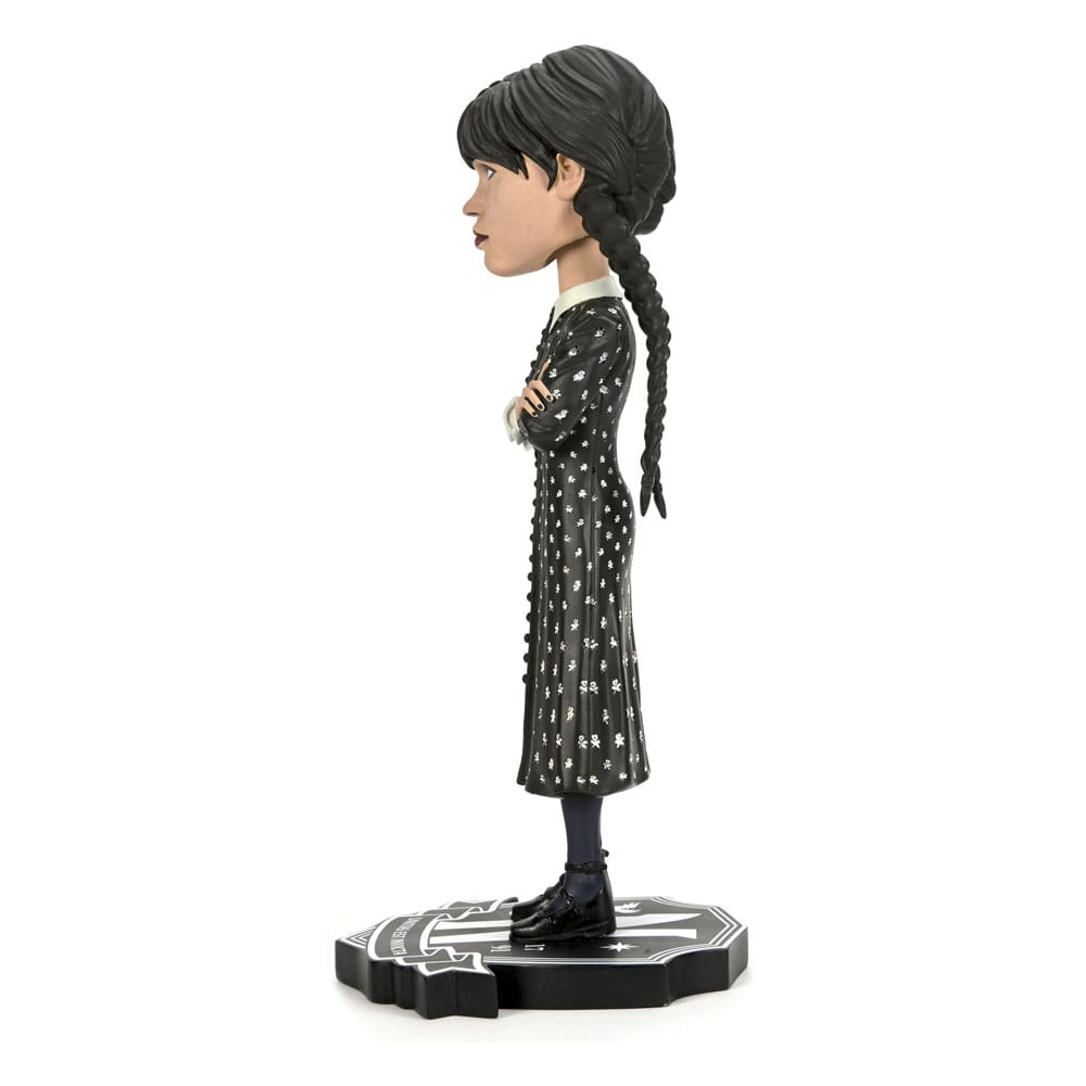 Mercoledì Testa Bobble-Head Knocker Mercoledì Addams 21 cm