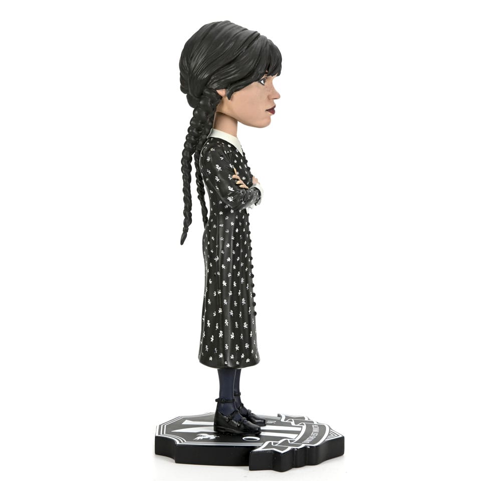 Mercoledì Testa Bobble-Head Knocker Mercoledì Addams 21 cm