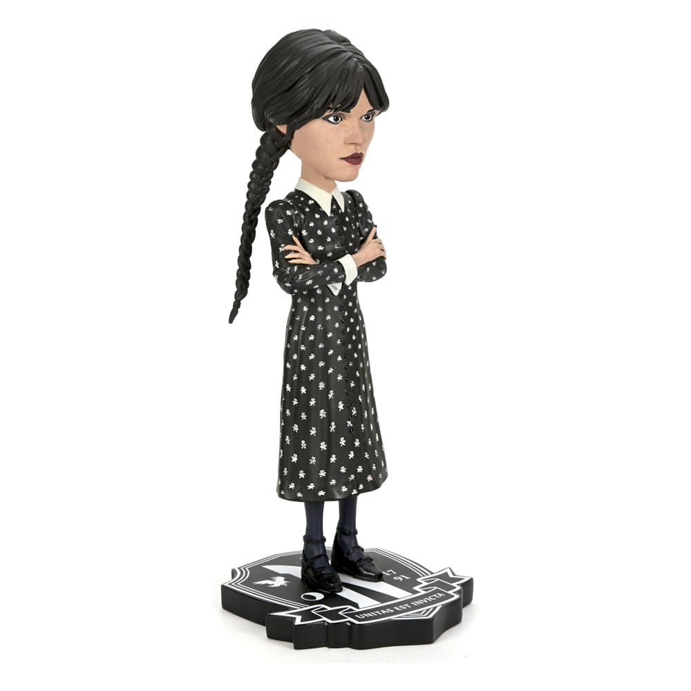 Mercoledì Testa Bobble-Head Knocker Mercoledì Addams 21 cm