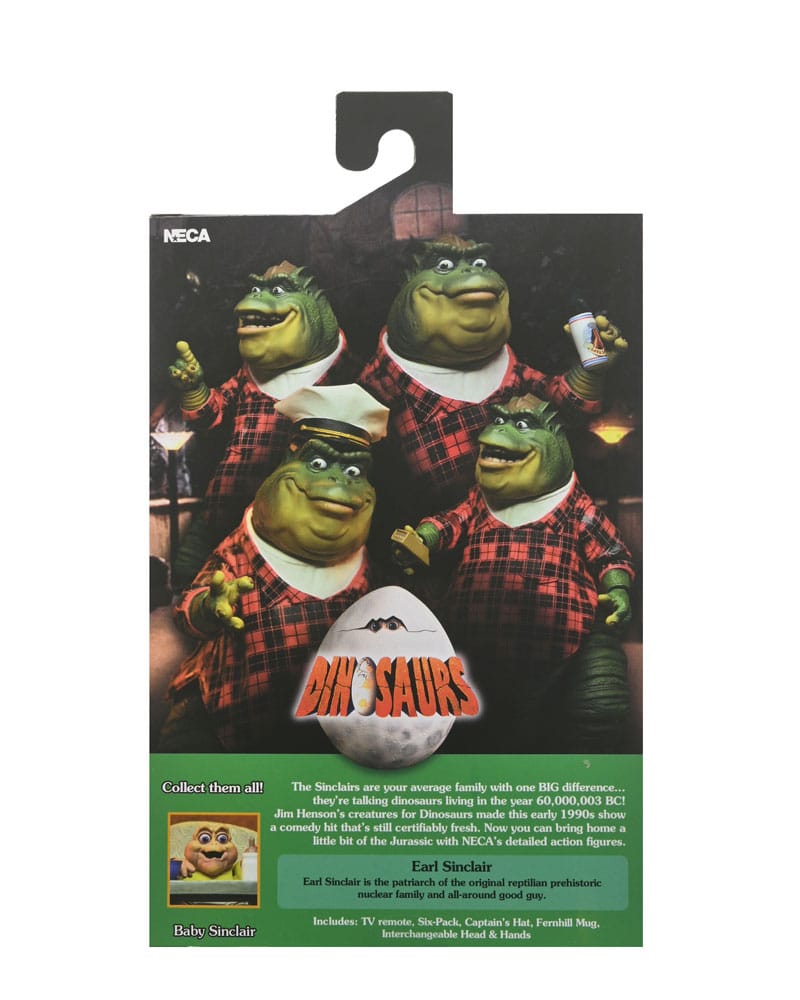 Dinosaurs Ultimate Earl Sinclair 18cm Action Figure