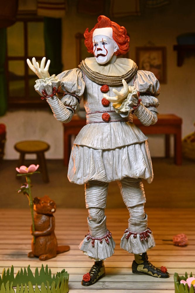 It: Welcome To Derry Action Figure Ultimate Bob Gray As Pennywise 18 cm