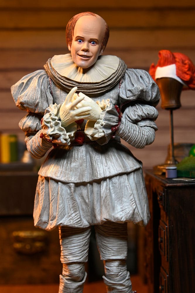 It: Welcome To Derry Action Figure Ultimate Bob Gray As Pennywise 18 cm