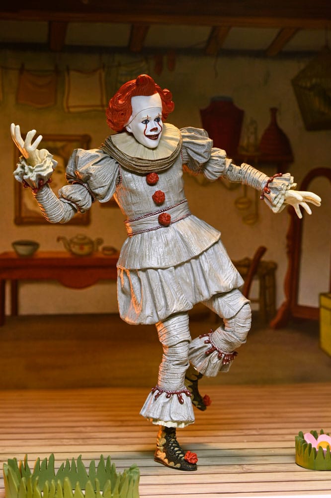 It: Welcome To Derry Action Figure Ultimate Bob Gray As Pennywise 18 cm