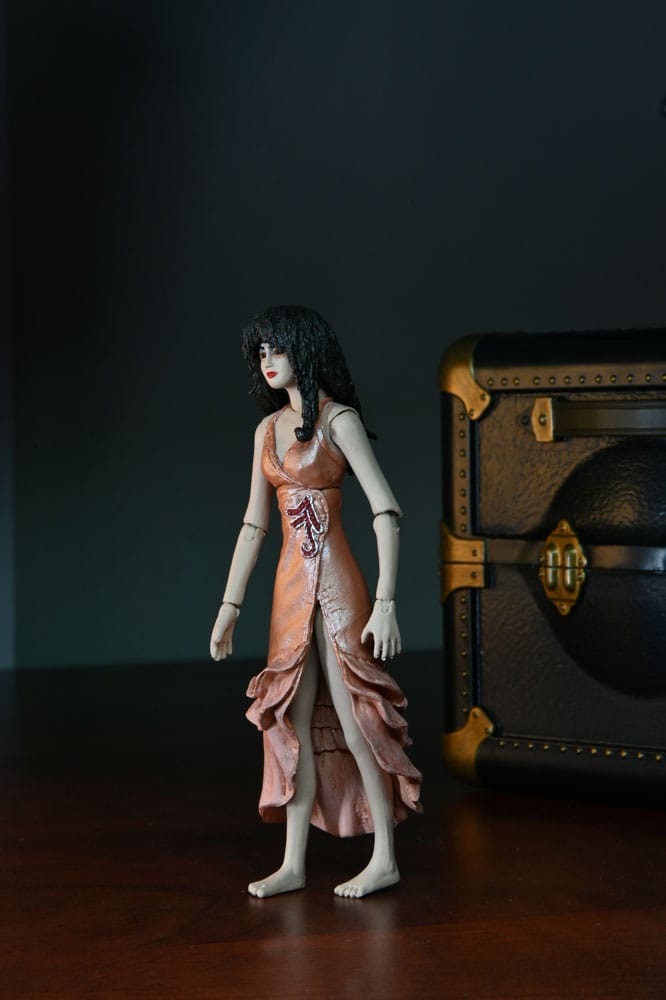 Puppet Master Action Figure 2 Pack Toulon's Puppet Case &amp; Leech Woman 11 cm