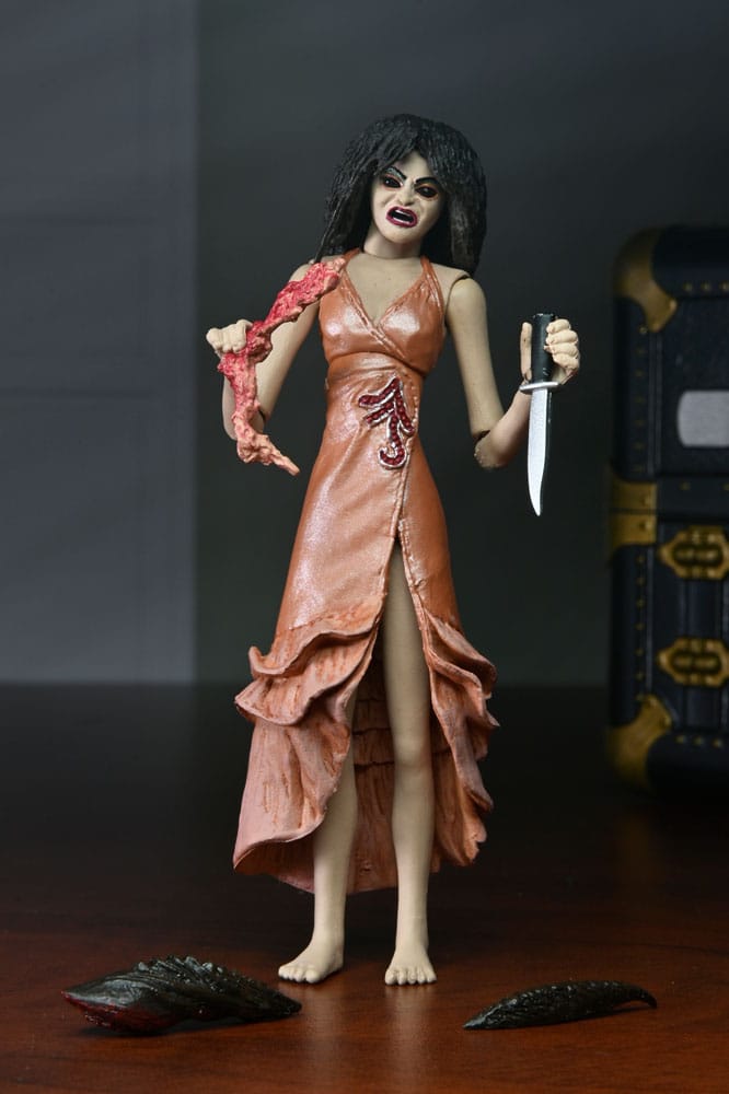 Puppet Master Action Figure 2 Pack Toulon's Puppet Case & Leech Woman 11 cm