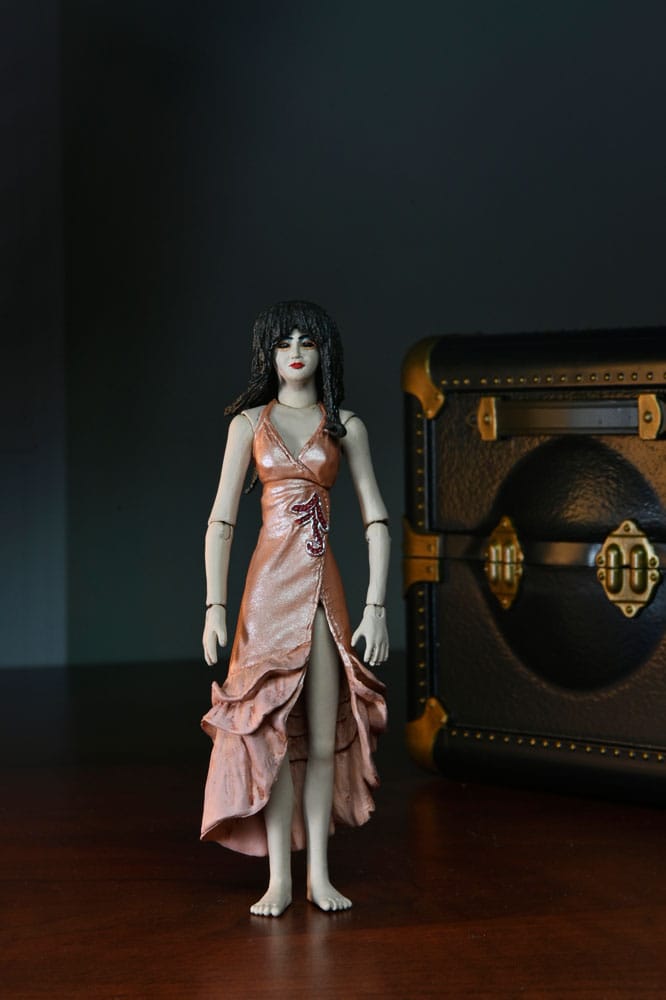 Puppet Master Action Figure 2 Pack Toulon's Puppet Case & Leech Woman 11 cm