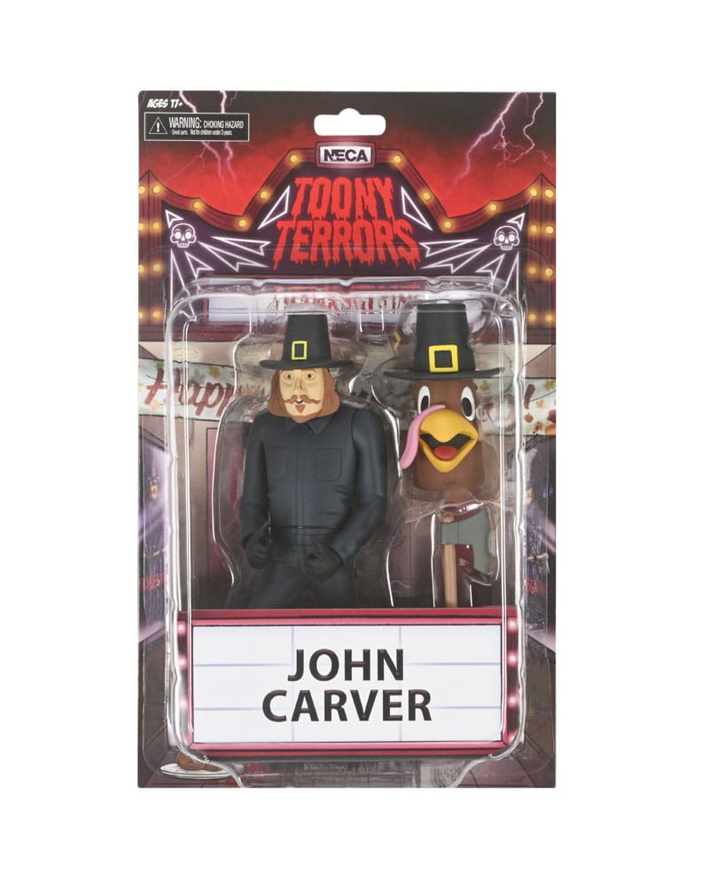 Toony Terrors Thanksgiving John Carver Figure 15 cm