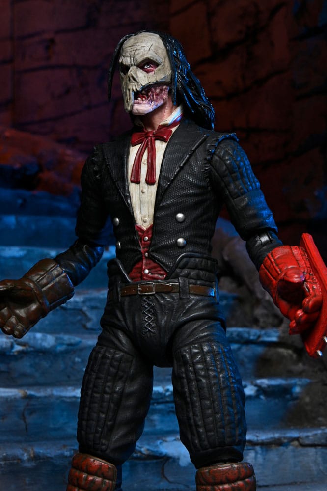 Universal Monsters x Teenage Mutant Ninja Turtles (Archie Comics) Action Figure Ultimate Casey come Fantasma dell'Opera 18 cm