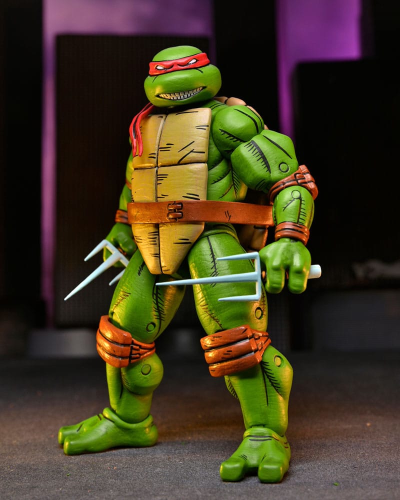 Teenage Mutant Ninja Turtles (Mirage Comics) 4-Pack Action Figures Leonardo, Raphael, Michelangelo, Donatello 18 cm