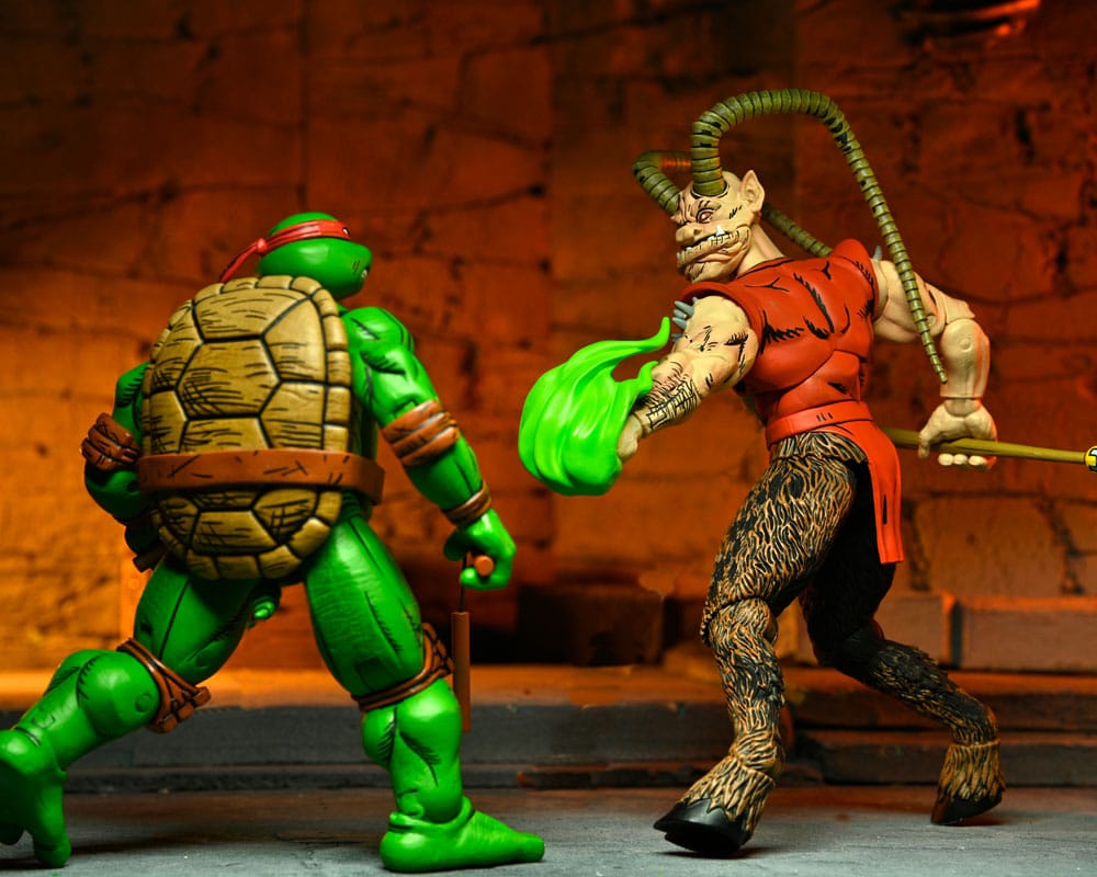 Action figure di Savanti Romero delle Tartarughe Ninja (Mirage Comics) 18 cm