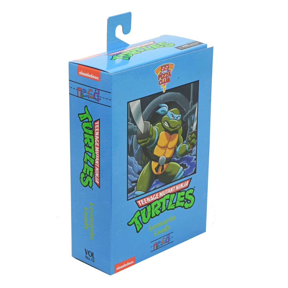 Teenage Mutant Ninja Turtles (Cartone animato) Action Figure Ultimate Leonardo VHS 18 cm