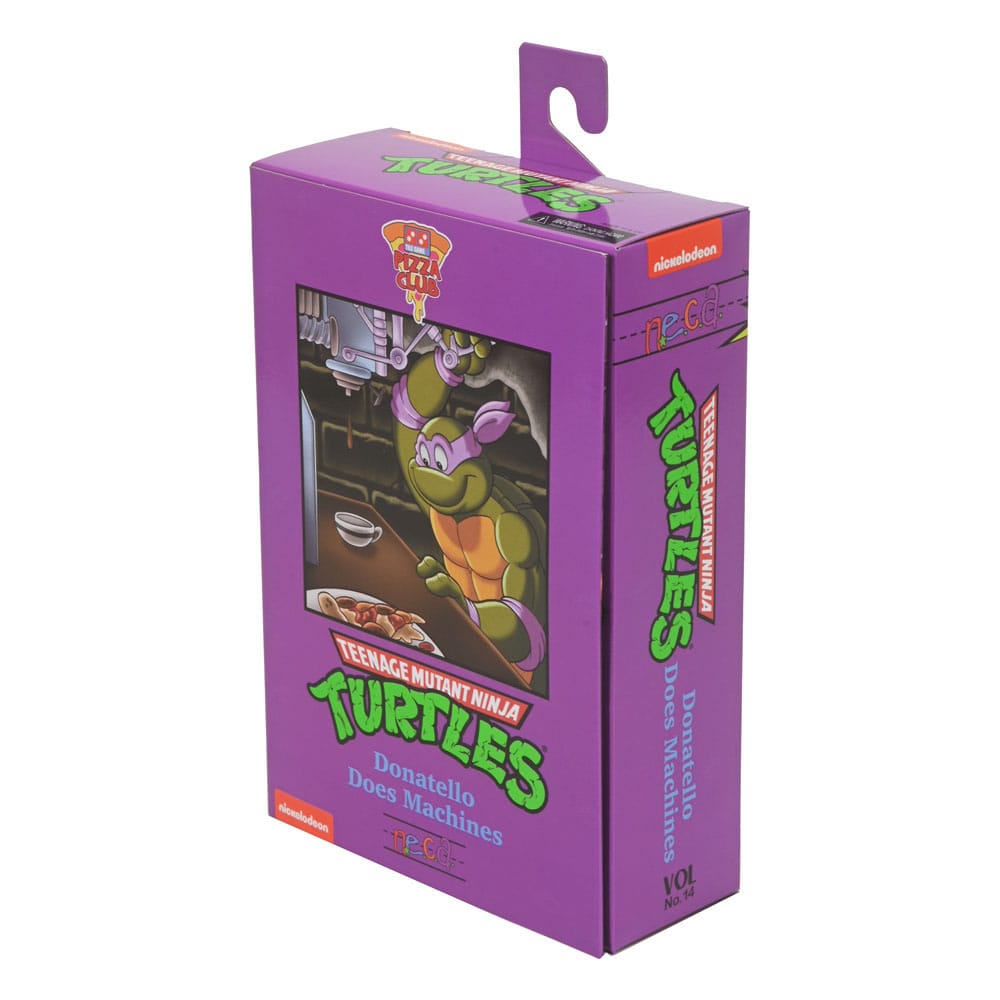 Teenage Mutant Ninja Turtles (Cartone animato) Action Figure Ultimate Donatello VHS 18 cm