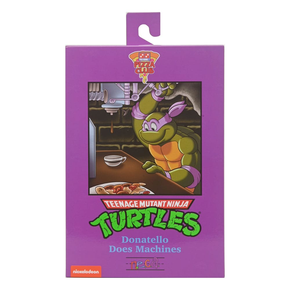Teenage Mutant Ninja Turtles (Cartone animato) Action Figure Ultimate Donatello VHS 18 cm