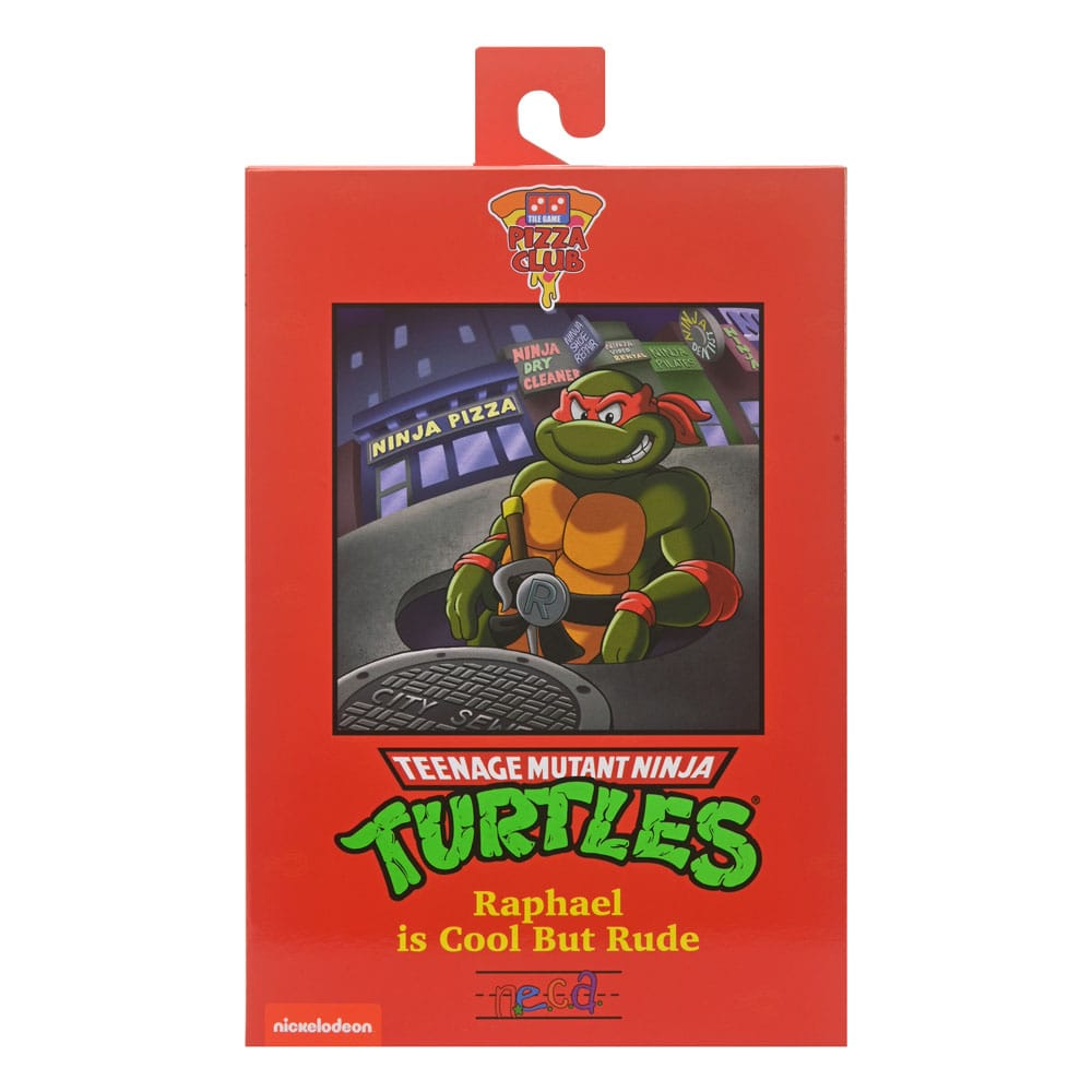 Teenage Mutant Ninja Turtles (Cartone animato) Action Figure Ultimate Raphael VHS 18 cm