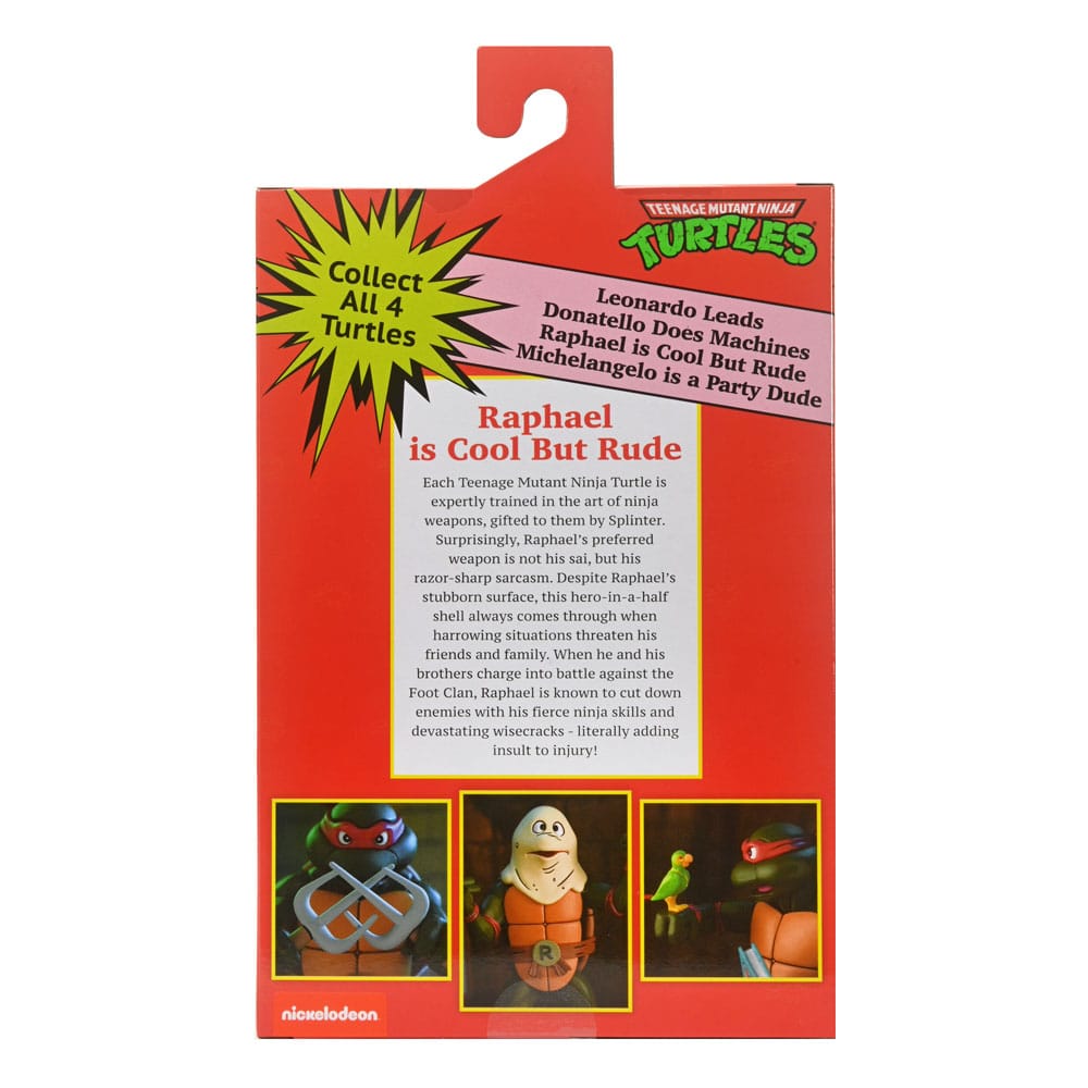 Teenage Mutant Ninja Turtles (Cartone animato) Action Figure Ultimate Raphael VHS 18 cm