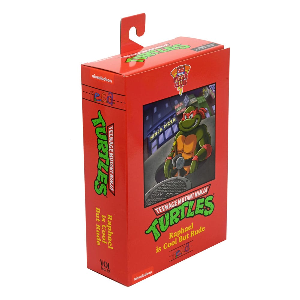 Teenage Mutant Ninja Turtles (Cartone animato) Action Figure Ultimate Raphael VHS 18 cm