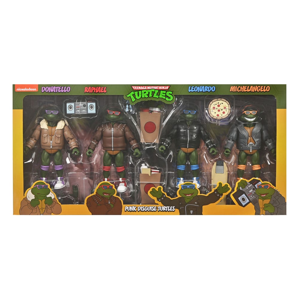 Teenage Mutant Ninja Turtles (Cartone animato) Action Figures 4-Pack Punk Turtles 18 cm
