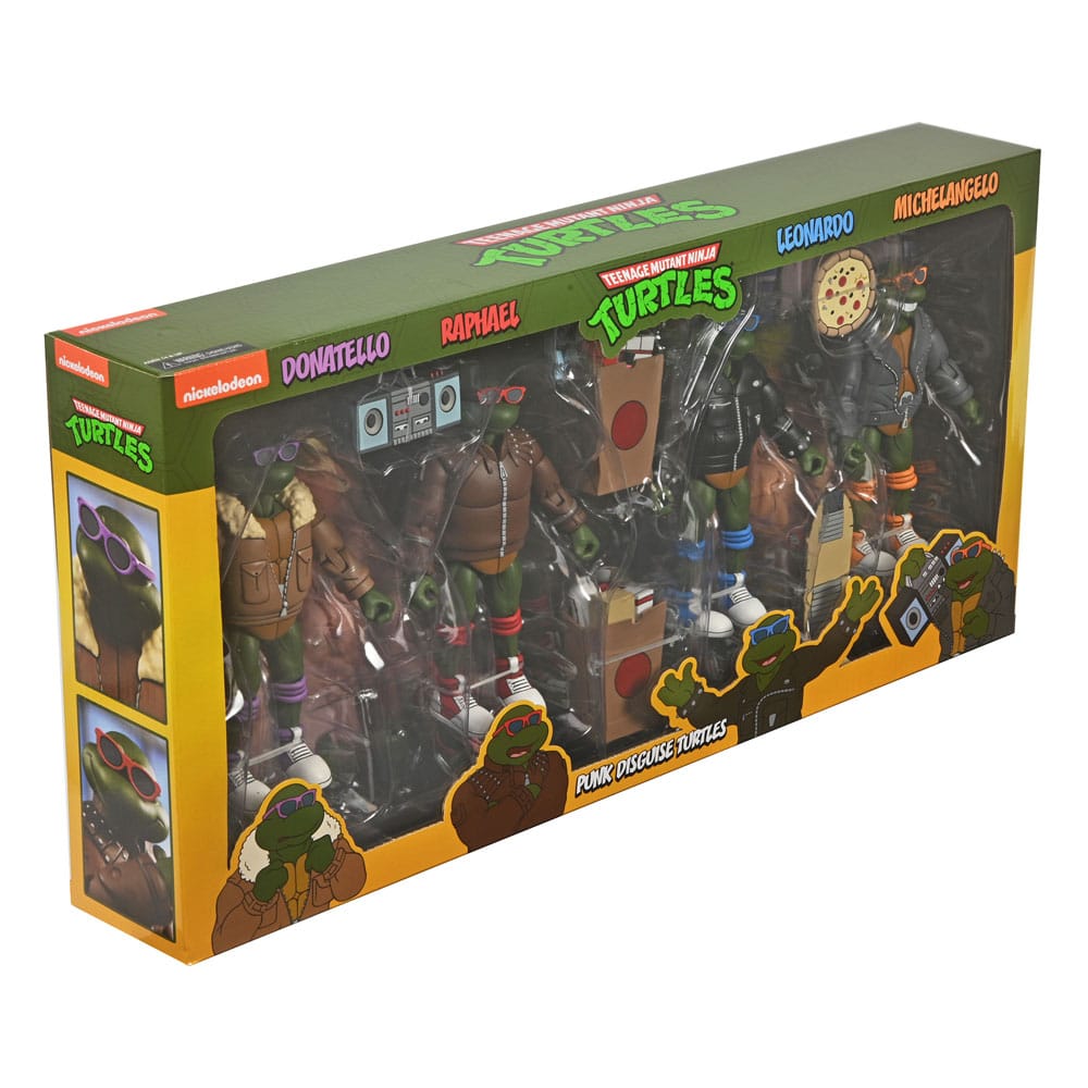 Teenage Mutant Ninja Turtles (Cartone animato) Action Figures 4-Pack Punk Turtles 18 cm