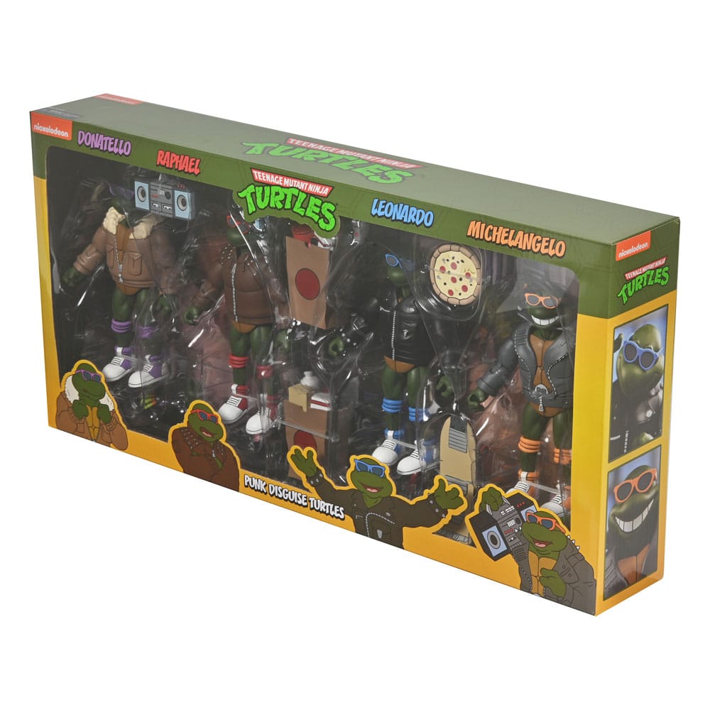 Teenage Mutant Ninja Turtles (Cartone animato) Action Figures 4-Pack Punk Turtles 18 cm