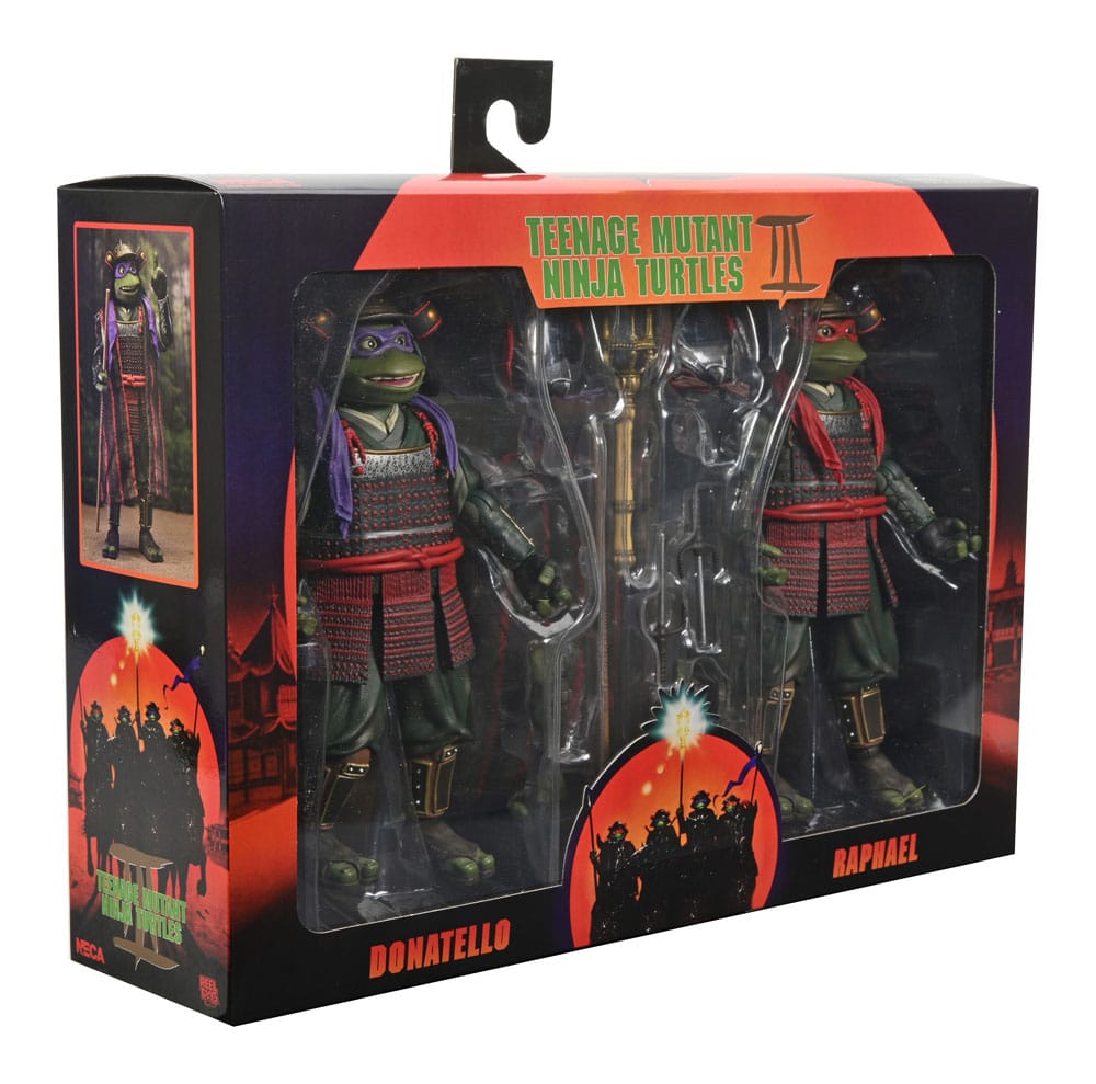 Teenage Mutant Ninja Turtles III Action Figure 2-Pack Donatello &amp; Raphael 18 cm