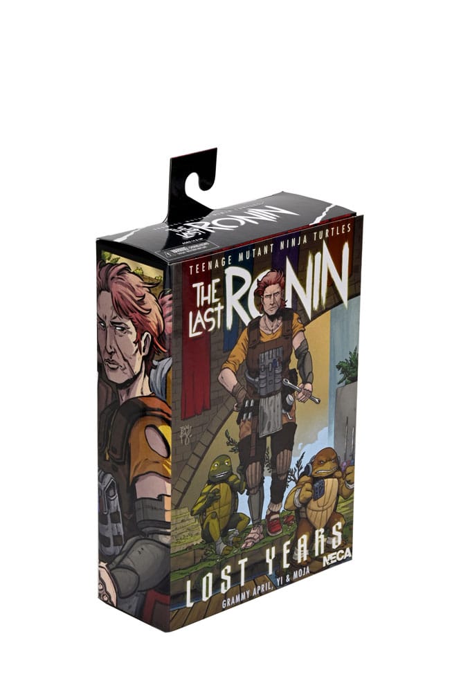 Teenage Mutant Ninja Turtles (The Last Ronin The Lost Years) Action Figure Grammy Abril with Baby Yi &amp; Moja 18 cm